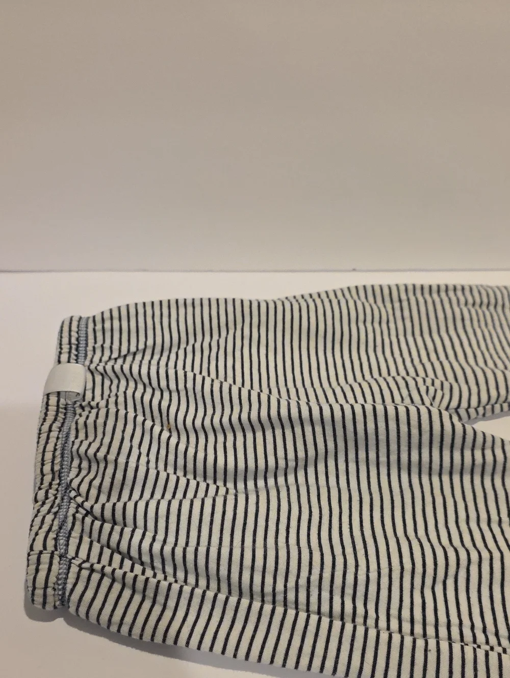 Baby Gap Size 18-24 Navy & White Striped Casual Lounge Pants Reversible